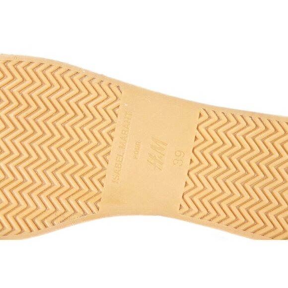 Isabel Marant H&M Women's Size US 6.5 EUR 39 Red High Top Sneakers Lace Up NWT - Picture 9 of 12